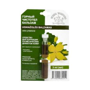 Horský lastovičník "čistoteľ" - elixír na bradavice - 3 ml - Herbal Traditions