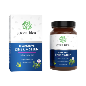 Bioaktívny zinok+selén - 60 kapsúl - Green idea