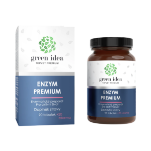 Enzym Premium - 90 kapsúl + 20 zadarmo - 110 ks - Green idea