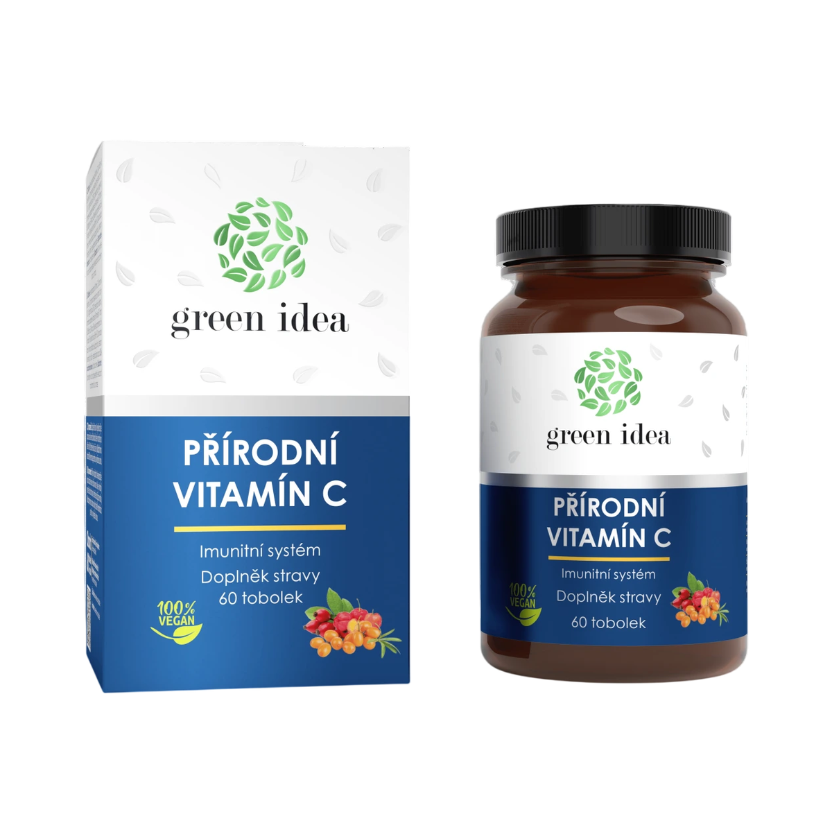 Prírodný vitamín C - 60 kapsúl - Green idea