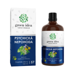 Psychická nepohoda - bezliehová tinktúra 100 ml - Green idea