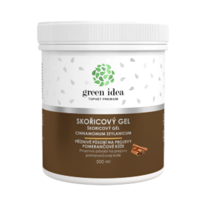 Škoricový masážny gél 500 ml - Green idea