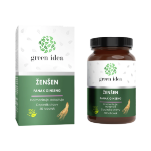 Ženšen - bylinný extrakt - 60 kapsúl - Green idea
