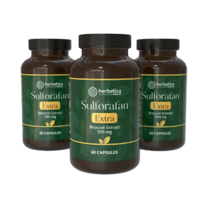 Zvýhodnený set: 3x Sulforafán EXTRA - extrakt z brokolice 500 mg