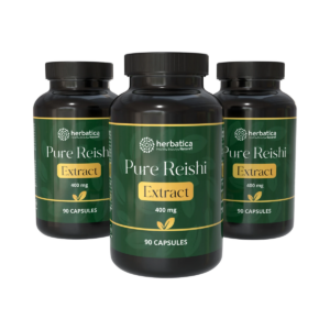 Zvýhodnený set: 3x Reishi Extract 30 % polysacharidov - 90 kapsúl - Herbatica