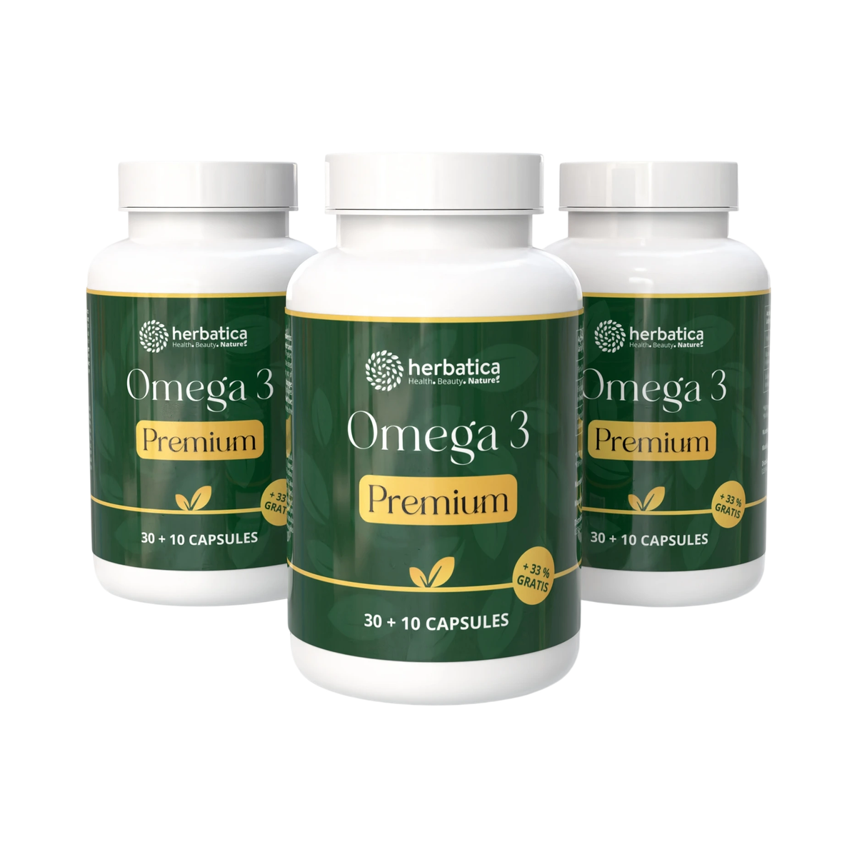 Zvýhodnený set: 3x Omega 3 Premium - 40 kapsúl - Herbatica