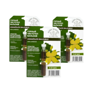 Zvýhodnený set: 3x Horský lastovičník "čistoteľ" - elixír na bradavice - 3 ml - Herbal Traditions