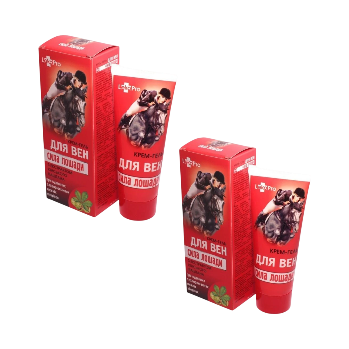 Zvýhodnený set: 2x KONSKÁ SILA krém na žily - 75ml - LekoPro
