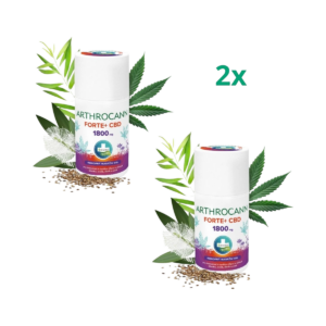 Zvýhodnený set: 2x ARTHROCANN konopný masážny gél FORTE+1800 mg CBD - 90 ml - Annabis