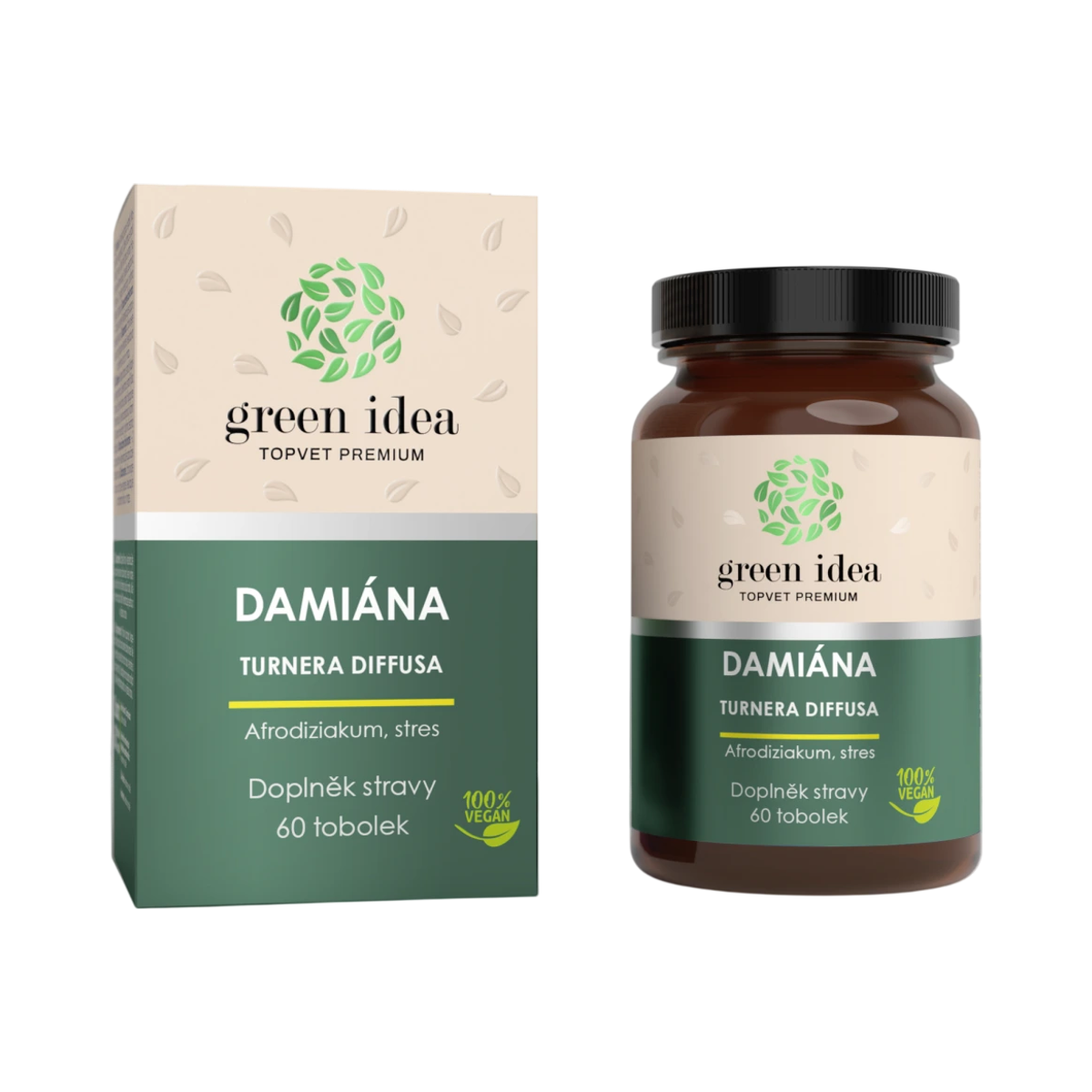 Damiána - kapsuly 60 ks - Green idea