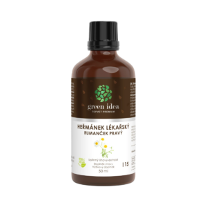 Harmanček lekársky – tinktúra – kvapky 50 ml – Green idea