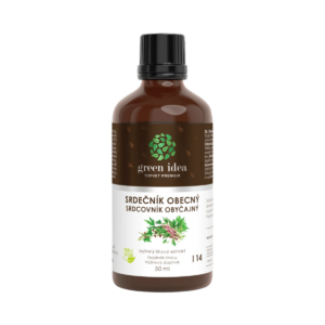 Srdcovník obyčajný – tinktúra – kvapky 50 ml – Green idea