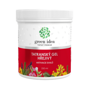 Tatranský bylinný gél - hrejivý 250 ml - Green idea