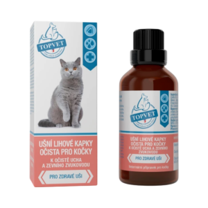 Ušné liehové kvapky - očista pre mačky 50 ml - Green idea