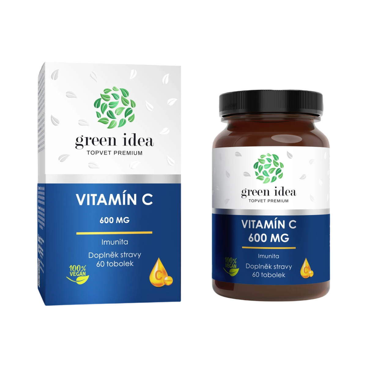 Vitamín C – kapsuly 60 ks – Green idea