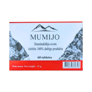 Altajské mumio Shilajit - 60 tabliet - BIOVIT LLC