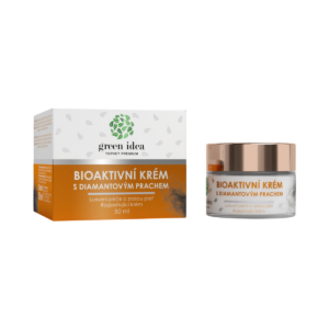 Bioaktívny krém s diamantovým prachom – 50 ml – Green idea