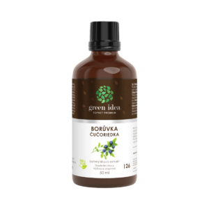 Čučoriedka – tinktúra – kvapky 50 ml – Green idea