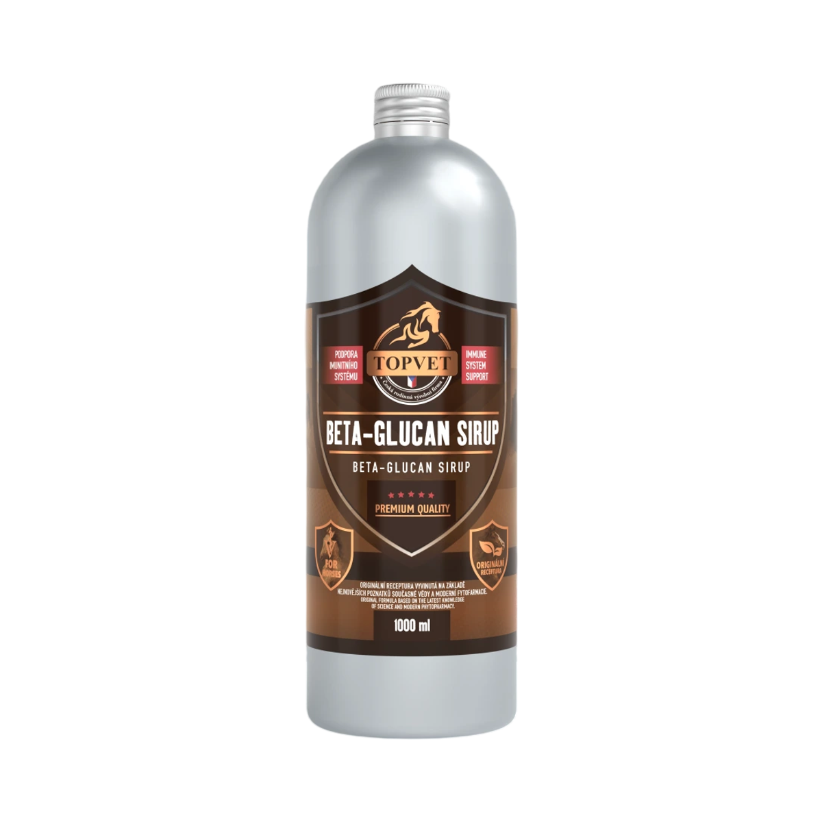 Sirup Beta-Glucan pre kone 1000 ml – Green idea