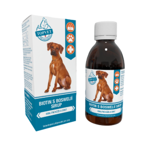Sirup Biotin s boswelia pre psov 200 ml - Green idea