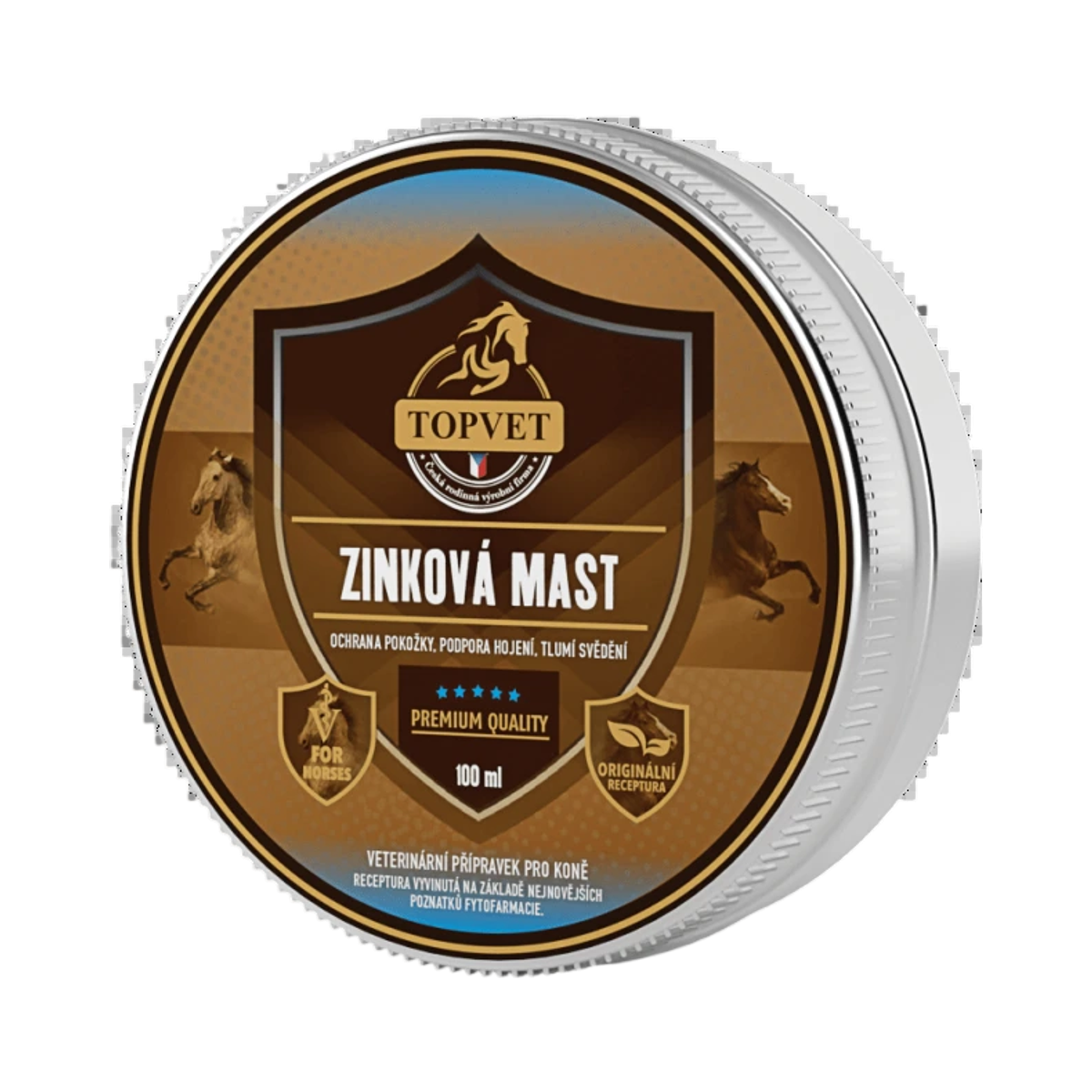 Zinková masť pre kone – 100 ml – Green idea