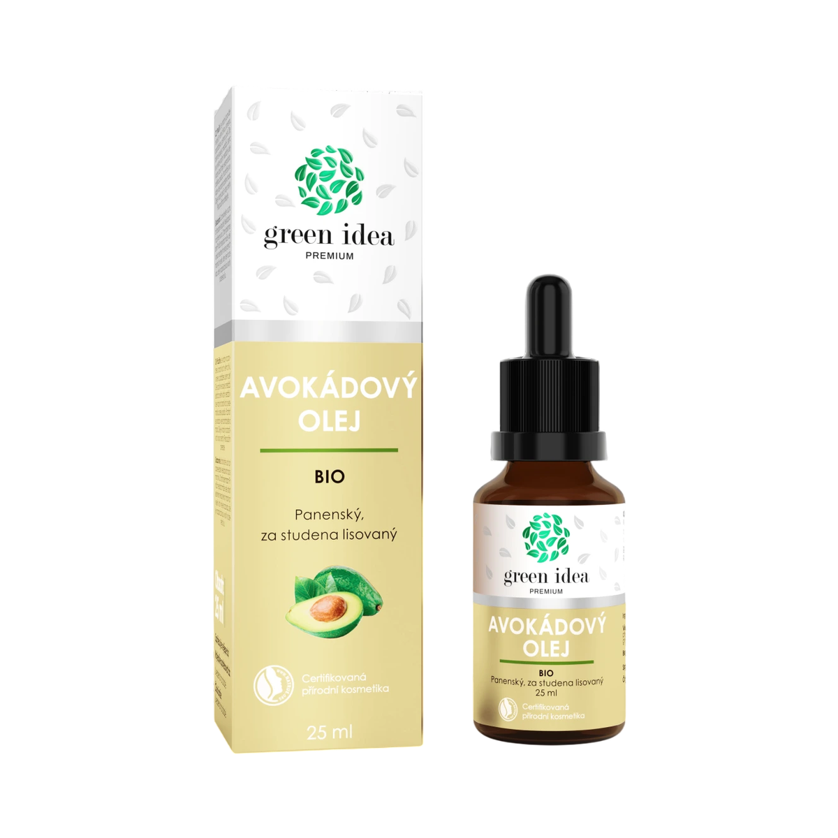 Avokádový olej BIO 25 ml – Green idea