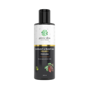 Čokoláda – kúpeľový a telový olej 200 ml – Green idea