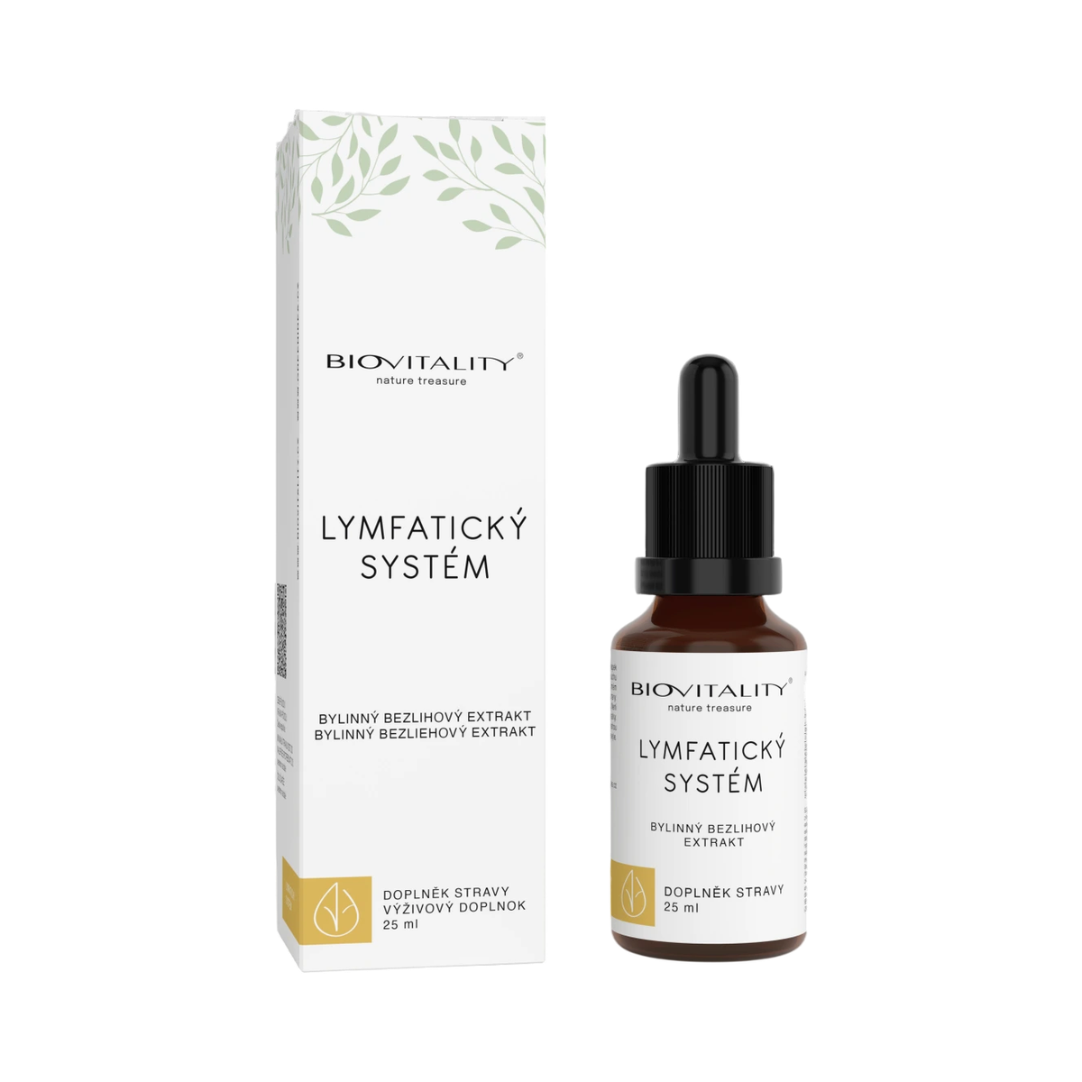 Lymfatický systém - bezliehová tinktúra - kvapky 25 ml - Green idea