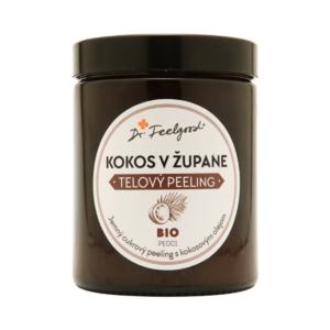 BIO telový peeling KOKOS v ŽUPANE - 180 ml - Dr. Feelgood