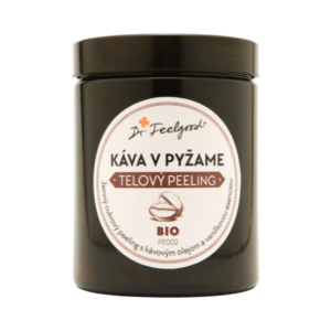 BIO telový peeling KÁVA v PYŽAME - 180 ml - Dr. Feelgood