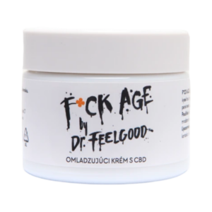F*CK AGE pleťový krém s CBD - 50 ml - Dr. Feelgood