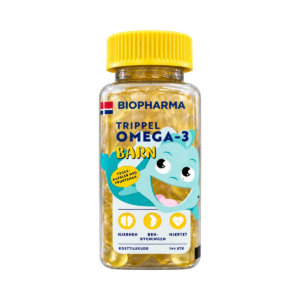 HLH BioPharma Omega 3 detské žuvacie kapsule 144 kapsúl