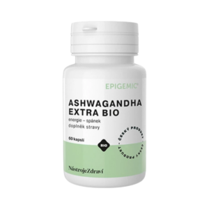 Ashwagandha EXTRA BIO - 60 kapsúl - Epigemic®