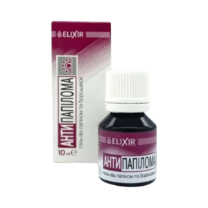 Kozmetický gél na papilómy a bradavice - 10 ml - Elixir