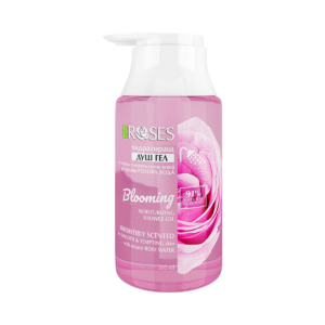 BLOOMING Hydratačný prírodný sprchový gél s ružovou vodou 300 ml - NATURE OF AGIVA