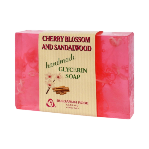 Glycerínové mydlo čerešňový kvet a santalové drevo 70g - Bulgarian Rose Karlovo
