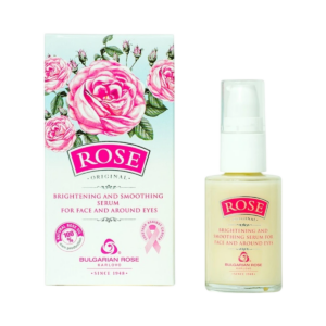 ROSE ORIGINAL – rozjasňujúce a vyhladzujúce sérum na tvár a okolie očí 30 ml - Bulgarian Rose Karlovo