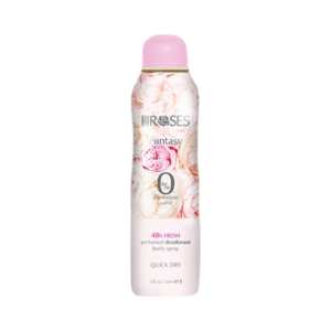 ROSES FANTASY Parfumovaný dezodorant s jemnou vôňou ruže 150 ml - NATURE OF AGIVA