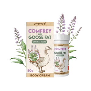 Telový krém s kostihojom a husacou masťou – 50 g – Vitateka