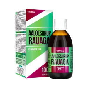 Tekutý sirup s aloe a dobre vstrebateľným železom – 100 ml – Vitateka