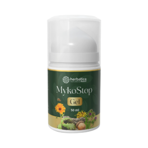 MykoStop Gel - antimykotický regeneračný gél na pokožku a nechty - 50 ml - Herbatica