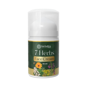 7 Herbs Face Cream – anti-age bylinný krém s kozím kolostrom a 7 bylinami – 50 ml - Herbatica