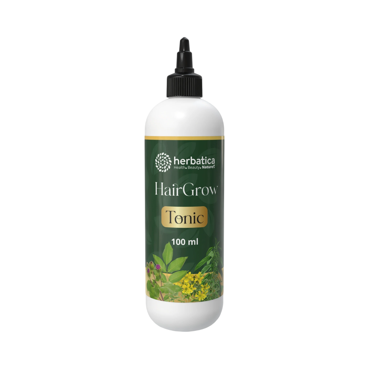HairGrow Active Tonic – bylinné tonikum na podporu rastu vlasov – 100 ml - Herbatica