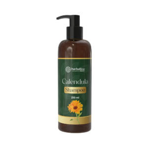 Calendula Shampoo – nechtíkový šampón na podporu rastu vlasov – 250 ml - Herbatica