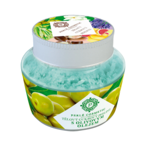 Cukrový peeling s olivovým olejom 200 g – Green idea