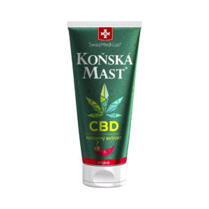 Konská masť s CBD hrejivá 200 ml – SwissMedicus
