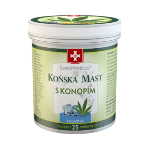 Konská masť s konope chladivá 250 ml – SwissMedicus
