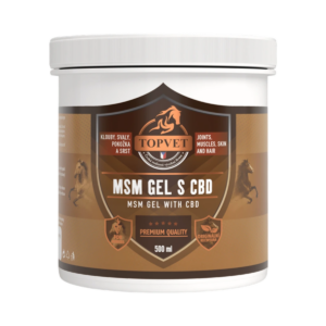 MSM gél s CBD – 500 ml – Green idea