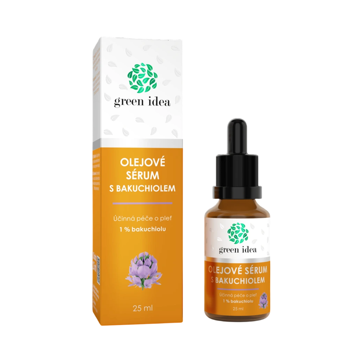 Olejové sérum s bakuchiolom – 25 ml – Green idea