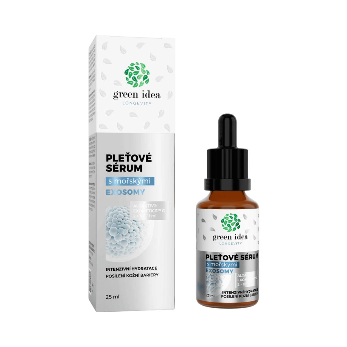 Pleťové sérum s exozómami – 25 ml – Green idea